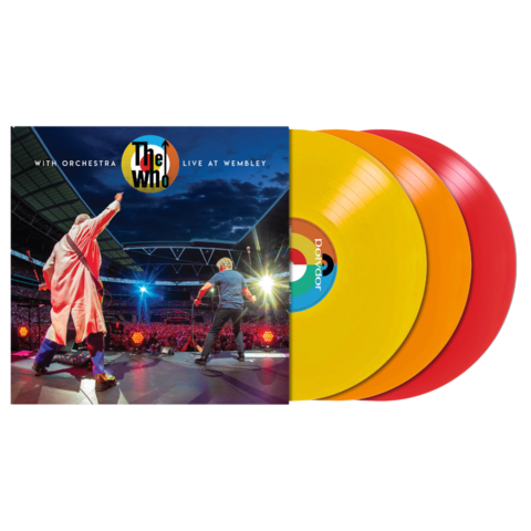 The Who With Orchestra Live At Wembley von The Who - Exklusive Limited Yellow / Orange / Red 3LP jetzt im The Who Store