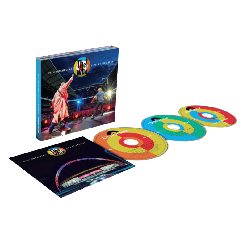 The Who With Orchestra Live At Wembley von The Who - 2CD + Blu-Ray jetzt im The Who Store