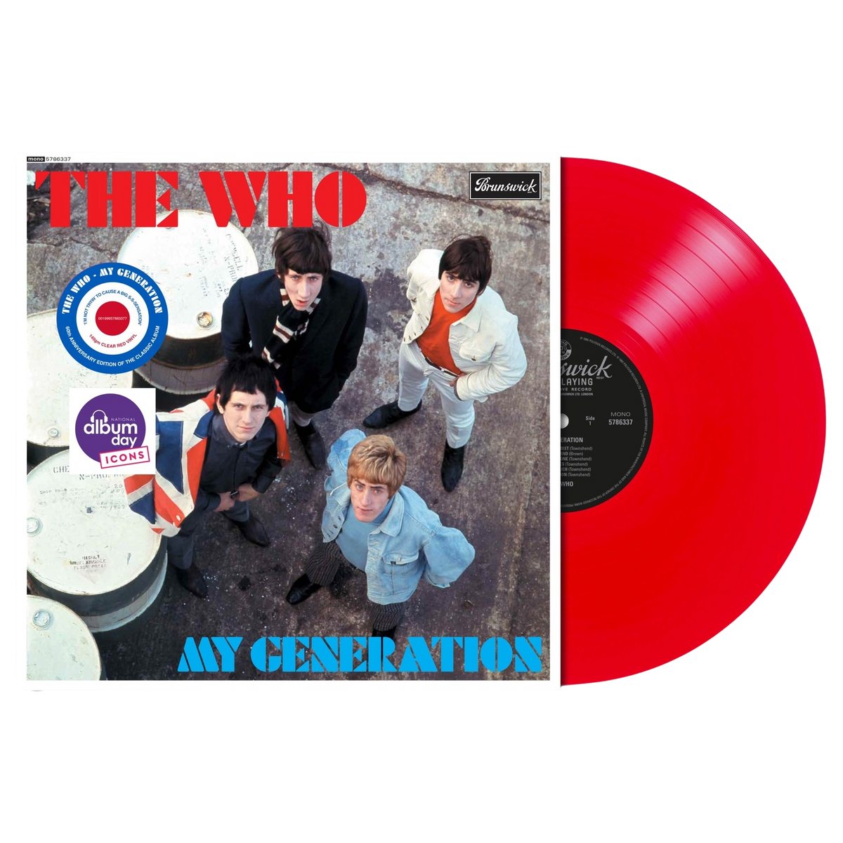 The Who My Generation - 60th Anniversary Edition Red Vinyl LP 460057