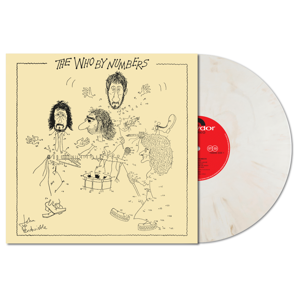 The Who The Who By Numbers Exclusive 1LP Cream Marble Vinyl 457903