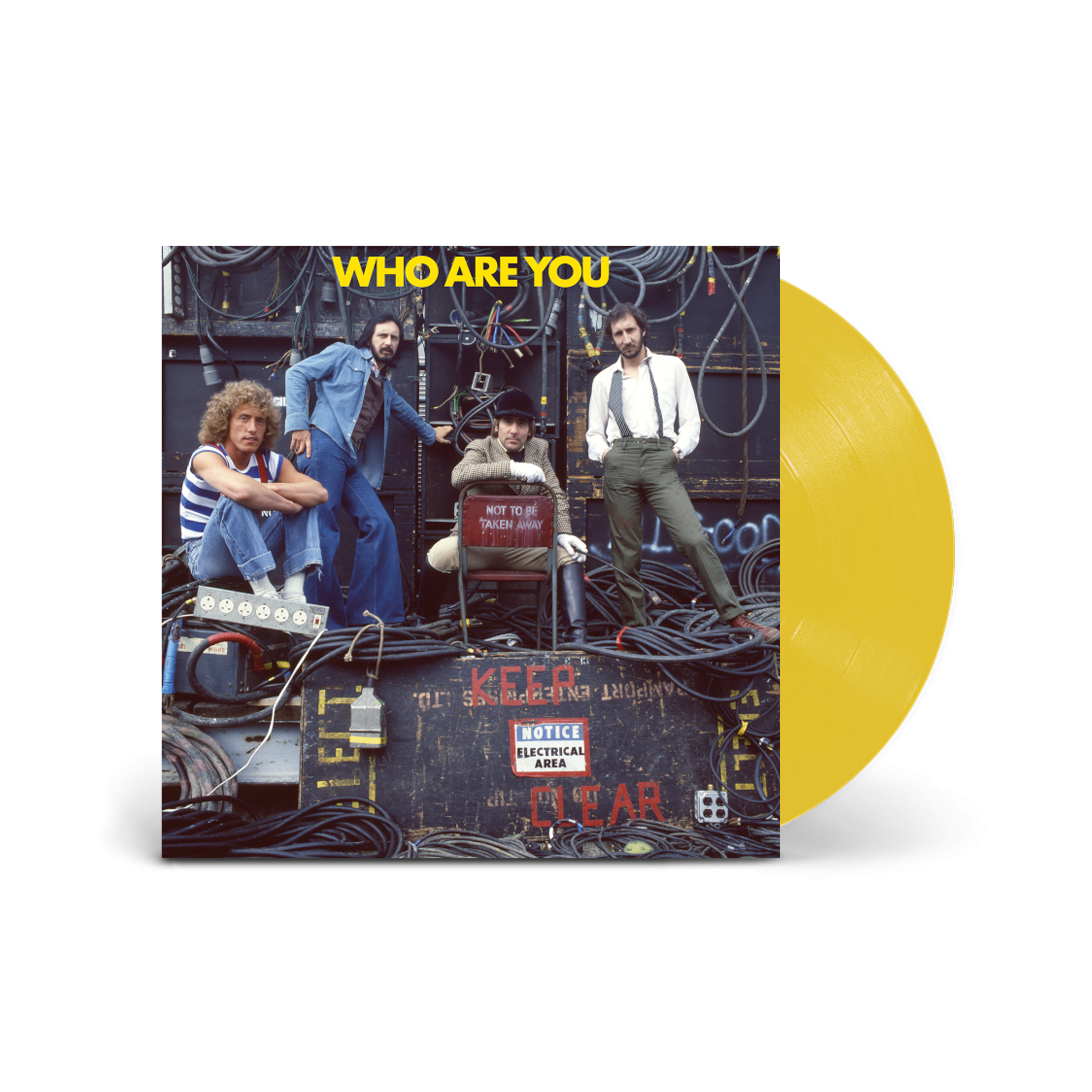 The Who Who Are You Limited Edition Yellow Color LP 425336